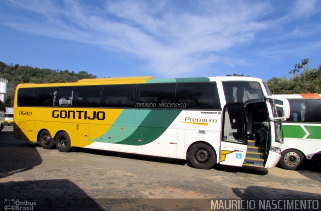 Empresa Gontijo de Transportes 11540 na cidade de Belo Horizonte, Minas Gerais, Brasil, por Maurício Nascimento. ID da foto: 5209771.