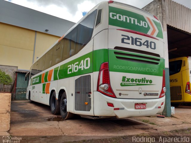 Empresa Gontijo de Transportes 21640 na cidade de Diamantina, Minas Gerais, Brasil, por Rodrigo  Aparecido. Número da foto: #5209181.