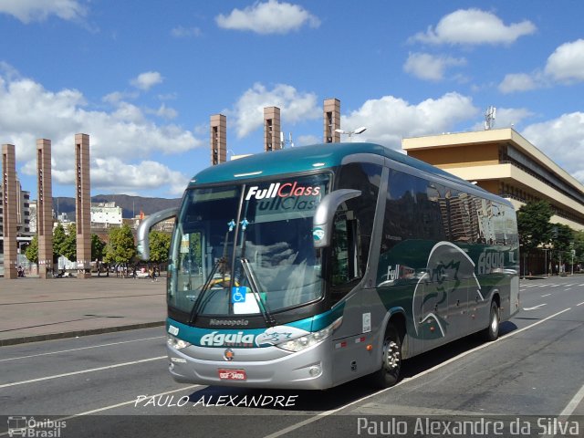 Águia Turismo 11110 na cidade de Belo Horizonte, Minas Gerais, Brasil, por Paulo Alexandre da Silva. Número da foto: #5207717.