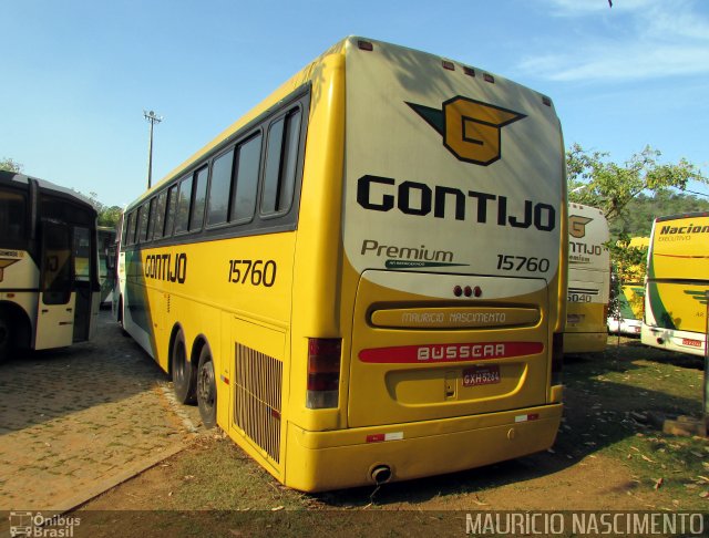 Empresa Gontijo de Transportes 15760 na cidade de Belo Horizonte, Minas Gerais, Brasil, por Maurício Nascimento. ID da foto: 5209675.