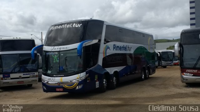 Pimentel Turismo 14100 na cidade de Aparecida, São Paulo, Brasil, por Cleidimar Jose. ID da foto: 5207761.