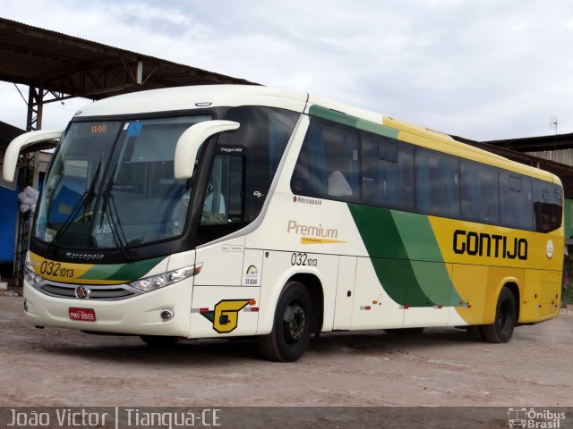 Empresa Gontijo de Transportes 7015 na cidade de Tianguá, Ceará, Brasil, por João Victor. ID da foto: 5208932.