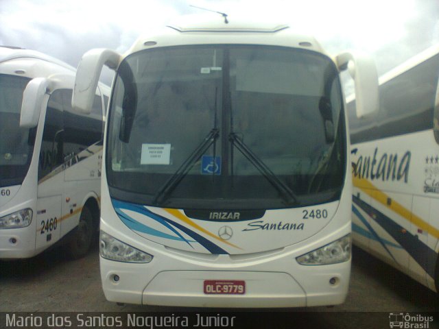 Empresas de Transportes Santana e São Paulo 2480 na cidade de Camaçari, Bahia, Brasil, por Mario dos Santos Nogueira Junior. Número da foto: #5207571.