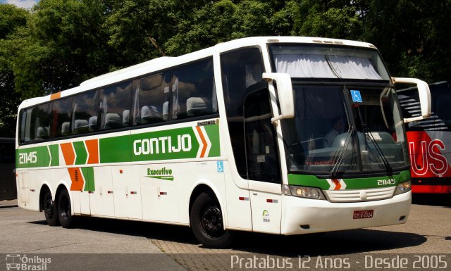 Empresa Gontijo de Transportes 21145 na cidade de São Paulo, São Paulo, Brasil, por Cristiano Soares da Silva. ID da foto: 5166030.