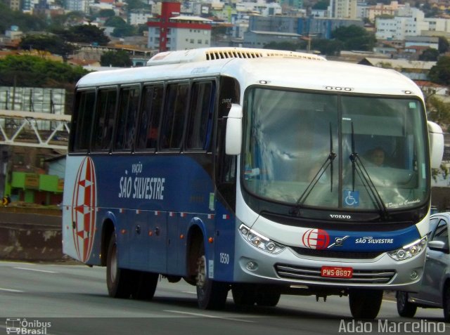 Viação São Silvestre 1550 na cidade de Belo Horizonte, Minas Gerais, Brasil, por Adão Raimundo Marcelino. Número da foto: #5167367.