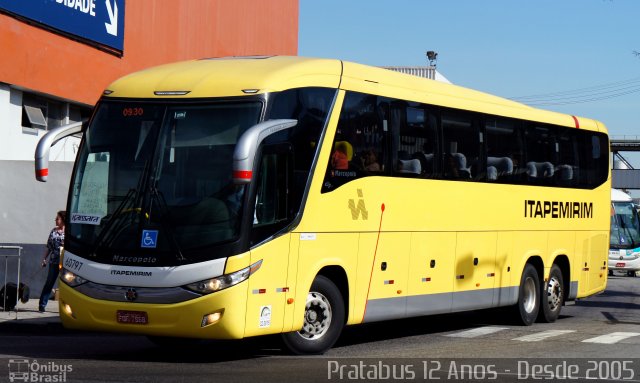 Viação Itapemirim 60797 na cidade de Rio de Janeiro, Rio de Janeiro, Brasil, por Cristiano Soares da Silva. Número da foto: #5166078.