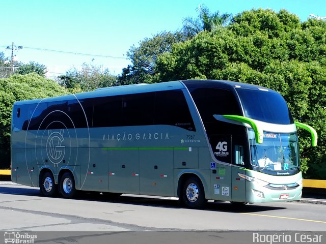 Viação Garcia 7967 na cidade de Londrina, Paraná, Brasil, por Rogério César. ID da foto: 5166320.