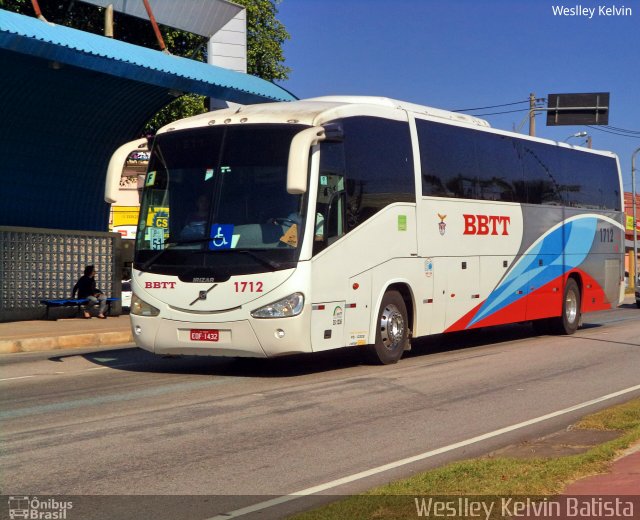 BBTT - Benfica Barueri Transporte e Turismo 1712 na cidade de Sorocaba, São Paulo, Brasil, por Weslley Kelvin Batista. Número da foto: #5211515.