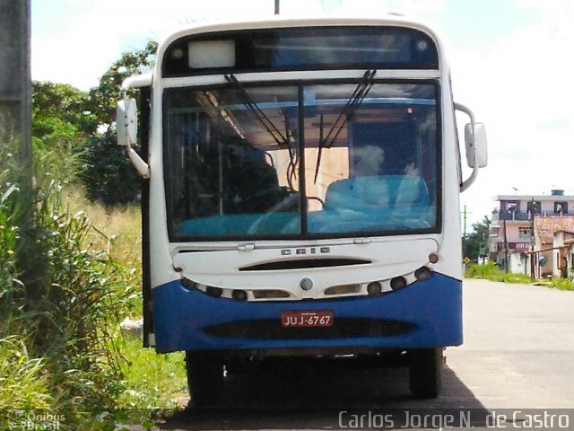 Ônibus Particulares JUJ6767 na cidade de Castanhal, Pará, Brasil, por Carlos Jorge N.  de Castro. Número da foto: #5210180.