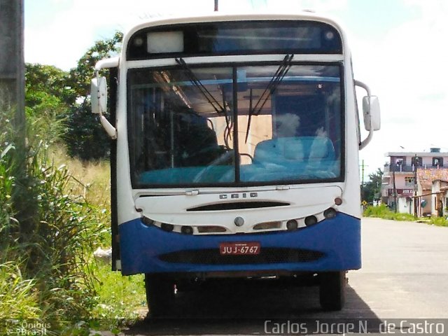 Ônibus Particulares JUJ6767 na cidade de Castanhal, Pará, Brasil, por Carlos Jorge N.  de Castro. ID da foto: 5210180.