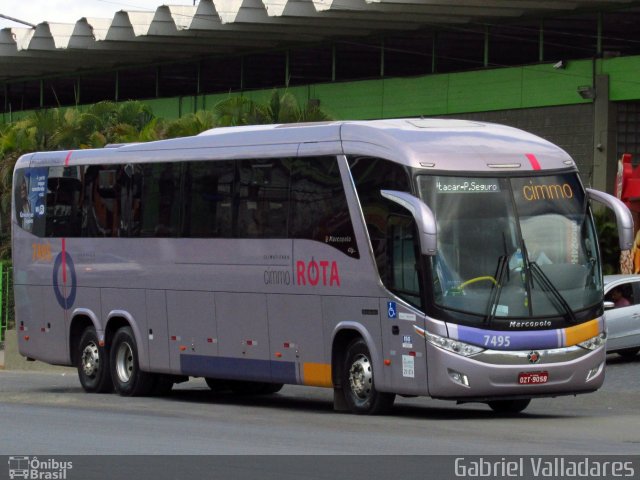 Rota Transportes Rodoviários 7495 na cidade de Itabuna, Bahia, Brasil, por Gabriel Valladares. Número da foto: #5212236.
