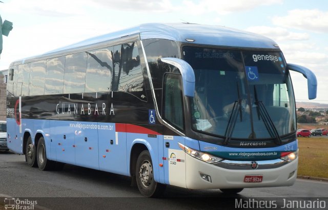 Expresso Guanabara 354 na cidade de Anápolis, Goiás, Brasil, por Matheus Januario. Número da foto: #5212389.