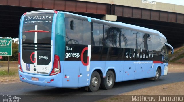 Expresso Guanabara 354 na cidade de Anápolis, Goiás, Brasil, por Matheus Januario. Número da foto: #5212382.