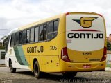 Empresa Gontijo de Transportes 3195 na cidade de Almenara, Minas Gerais, Brasil, por Sérgio Augusto Braga Canuto. ID da foto: :id.