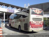 Transportes Única Petrópolis RJ 163.037 na cidade de Rio de Janeiro, Rio de Janeiro, Brasil, por Willian Raimundo Morais. Número da foto: #:id.