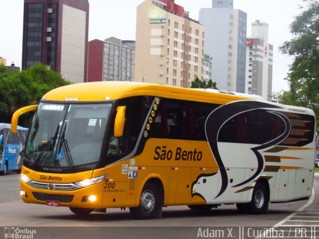 Expresso São Bento 200 na cidade de Curitiba, Paraná, Brasil, por Adam Xavier Rodrigues Lima. Número da foto: #5213290.