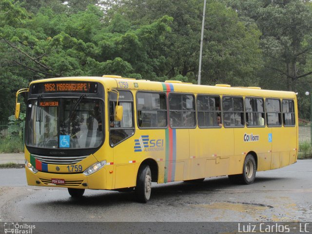 Itamaracá Transportes 1.759 na cidade de Paulista, Pernambuco, Brasil, por Luiz Carlos de Santana. ID da foto: 5213461.