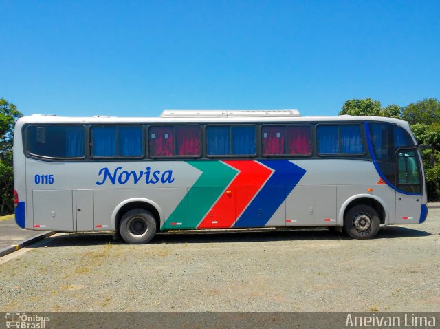 Novisa Transportes Rodoviários e Serviços 0115 na cidade de Camaçari, Bahia, Brasil, por Aneivan Lima. ID da foto: 5213595.