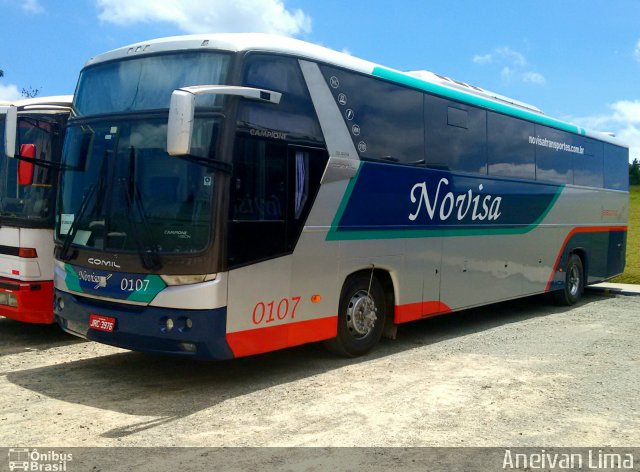 Novisa Transportes Rodoviários e Serviços 0107 na cidade de Camaçari, Bahia, Brasil, por Aneivan Lima. Número da foto: #5213541.