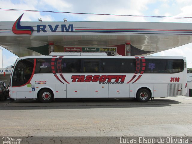 Tassotti Turismo 3108 na cidade de Alfenas, Minas Gerais, Brasil, por Lucas Elson de Oliveira. Número da foto: #5212888.