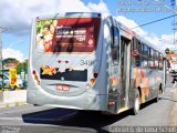 Nossa Senhora de Fátima Auto Ônibus 349 na cidade de Bragança Paulista, São Paulo, Brasil, por Gabriel Giacomin de Lima. Número da foto: #5213185.