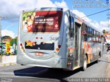 Nossa Senhora de Fátima Auto Ônibus 349 na cidade de Bragança Paulista, São Paulo, Brasil, por Gabriel Giacomin de Lima. ID da foto: :id.