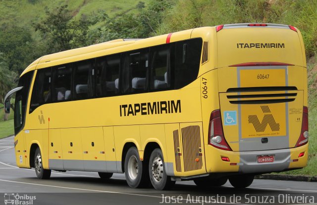 Viação Itapemirim 60647 na cidade de Paracambi, Rio de Janeiro, Brasil, por José Augusto de Souza Oliveira. Número da foto: #5215297.