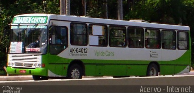 Viação Perpétuo Socorro AK-64012 na cidade de Belém, Pará, Brasil, por Lucas Jacó. Número da foto: #5215309.