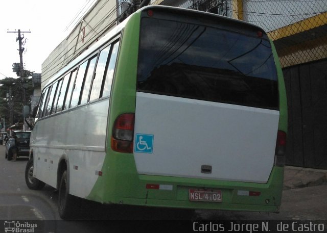 Ônibus Particulares NSL4102 na cidade de Belém, Pará, Brasil, por Carlos Jorge N.  de Castro. Número da foto: #5214880.