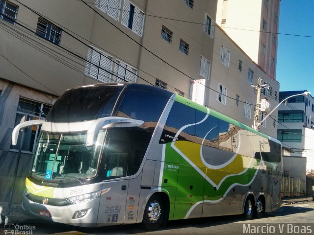 Brasil Sul Linhas Rodoviárias 2651 na cidade de Poços de Caldas, Minas Gerais, Brasil, por Marcio V Boas. Número da foto: #5215815.