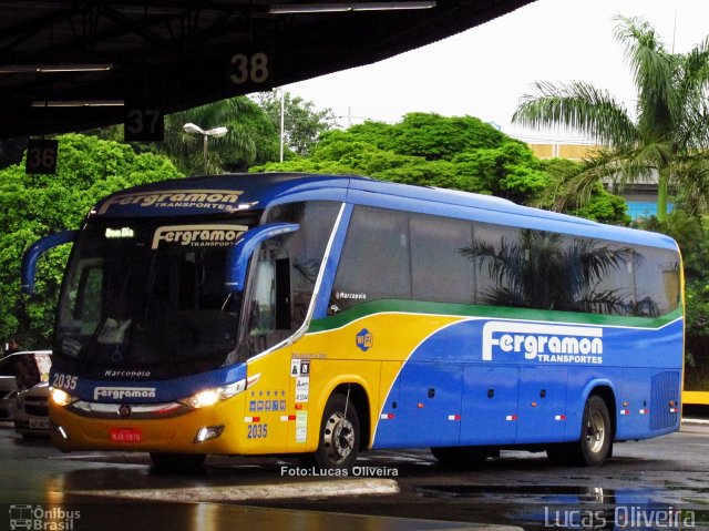 Fergramon Transportes 2035 na cidade de Londrina, Paraná, Brasil, por Lucas Oliveira . Número da foto: #5217774.