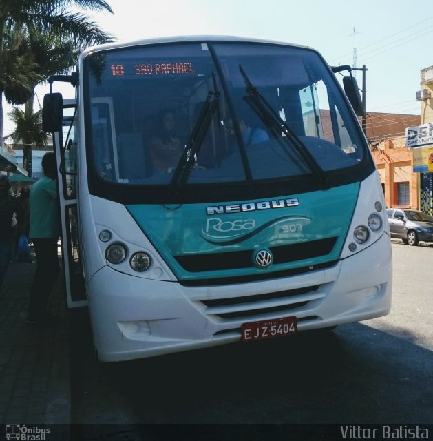 Rosa Turismo 908 na cidade de Tatuí, São Paulo, Brasil, por Vittor Batista. ID da foto: 5217488.