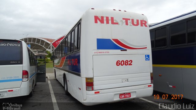 Nil Tur Transporte e Turismo 6082 na cidade de Aparecida, São Paulo, Brasil, por Claudio Luiz. Número da foto: #5217850.