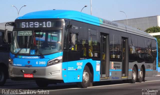 Viação Paratodos > São Jorge > Metropolitana São Paulo > Mobibrasil 6 3193 na cidade de São Paulo, São Paulo, Brasil, por Rafael Santos Silva. Número da foto: #5218885.