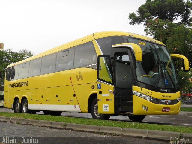 Viação Itapemirim 60815 na cidade de Curitiba, Paraná, Brasil, por Altair Júnior. Número da foto: #5220204.
