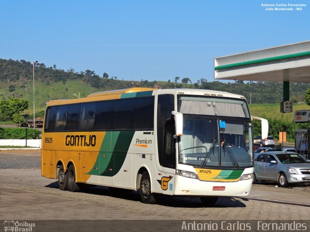 Empresa Gontijo de Transportes 11925 na cidade de João Monlevade, Minas Gerais, Brasil, por Antonio Carlos Fernandes. ID da foto: 5219374.