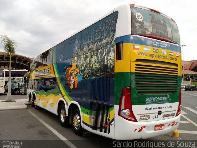 MP Viagens 1044 na cidade de Aparecida, São Paulo, Brasil, por Sergio Rodrigues de Souza. ID da foto: 5220334.