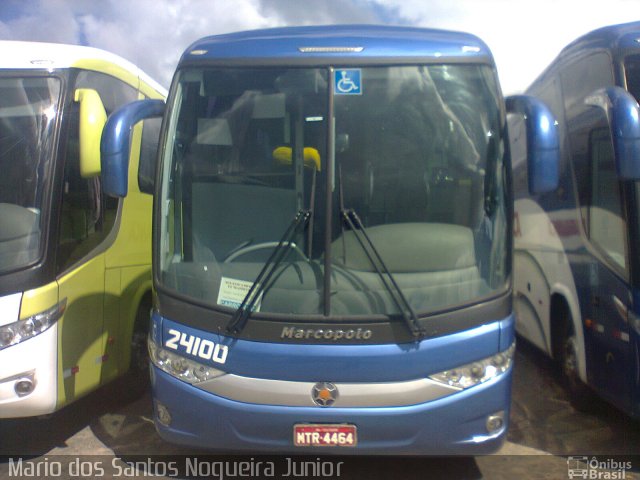 Viação Águia Branca 24100 na cidade de Camaçari, Bahia, Brasil, por Mario dos Santos Nogueira Junior. Número da foto: #5222861.