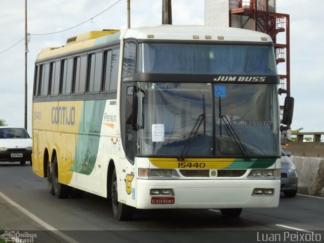 Empresa Gontijo de Transportes 15440 na cidade de Vitória, Espírito Santo, Brasil, por Luan Peixoto. ID da foto: 5221191.