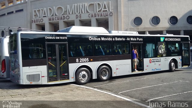 Viação Gato Preto 8 2005 na cidade de São Paulo, São Paulo, Brasil, por Jonas Ramos. Número da foto: #5223191.