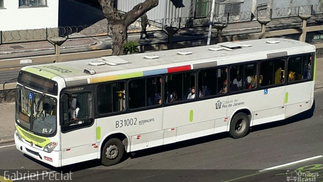 Viação VG B31002 na cidade de Rio de Janeiro, Rio de Janeiro, Brasil, por Gabriel Peclat. Número da foto: #5221841.