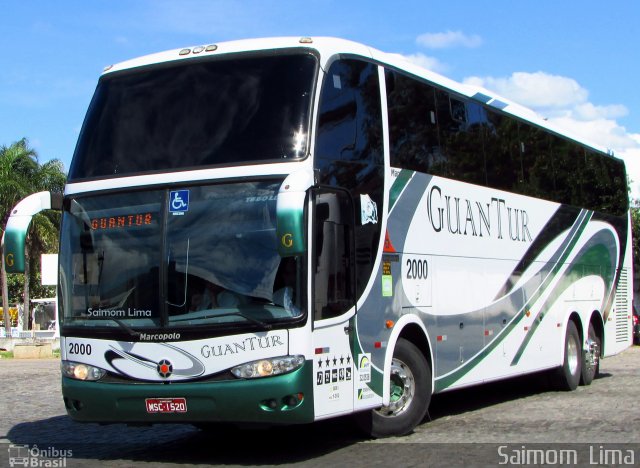 Viação GuanTur 2000 na cidade de Viana, Espírito Santo, Brasil, por Saimom  Lima. ID da foto: 5222838.