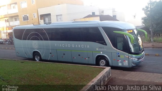 Viação Garcia 16873 na cidade de Ivaiporã, Paraná, Brasil, por João Pedro  Justo da Silva. ID da foto: 5223692.