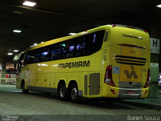 Viação Itapemirim 60733 na cidade de Belo Horizonte, Minas Gerais, Brasil, por Daniel Souza. Número da foto: #5223731.