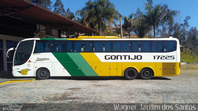 Empresa Gontijo de Transportes 17225 na cidade de Camanducaia, Minas Gerais, Brasil, por Wagner Jardim dos Santos. Número da foto: #5223829.