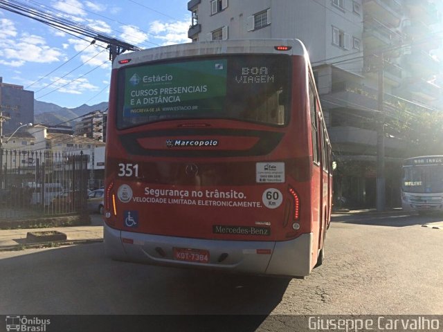 Viação Dedo de Deus 351 na cidade de Guapimirim, Rio de Janeiro, Brasil, por Giuseppe Carvalho. Número da foto: #5223733.