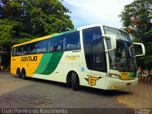 Empresa Gontijo de Transportes 12565 na cidade de Pirapora, Minas Gerais, Brasil, por Luan Pereira do Nascimento. Número da foto: #5223730.