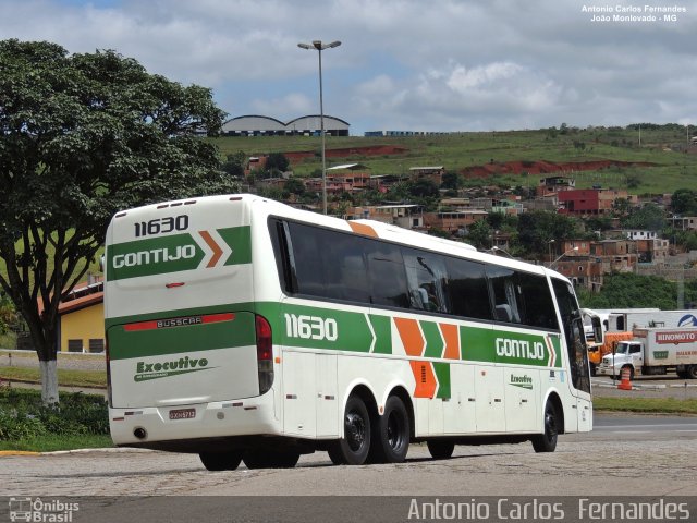 Empresa Gontijo de Transportes 11630 na cidade de João Monlevade, Minas Gerais, Brasil, por Antonio Carlos Fernandes. Número da foto: #5224241.