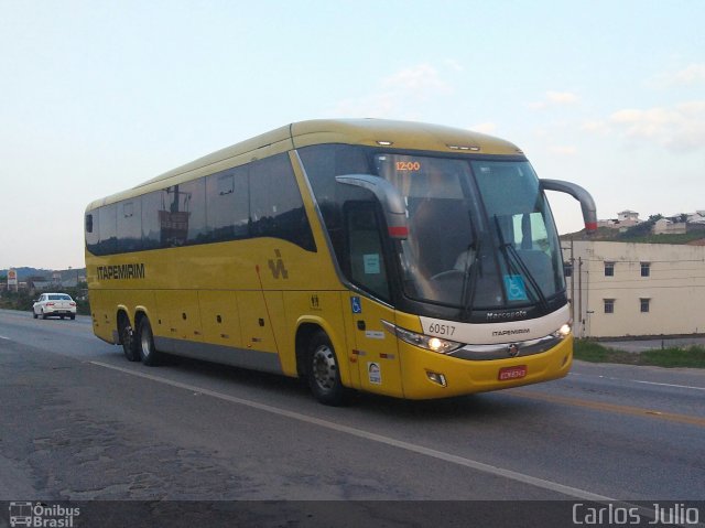 Viação Itapemirim 60517 na cidade de Casimiro de Abreu, Rio de Janeiro, Brasil, por Carlos Julio. Número da foto: #5223648.