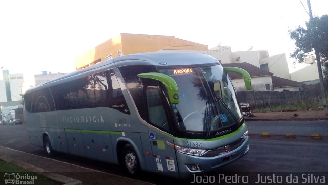 Viação Garcia 16873 na cidade de Ivaiporã, Paraná, Brasil, por João Pedro  Justo da Silva. ID da foto: 5223690.